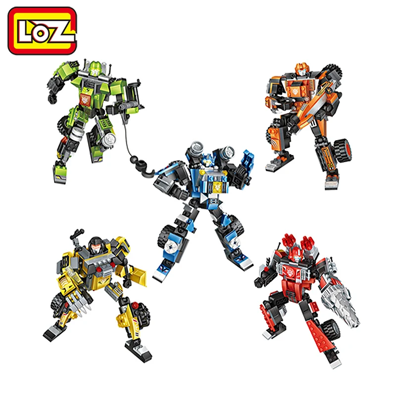 

LOZ Devastator Change Robot Mini Blocks 3D Model Educational Toy Child Adult Toys