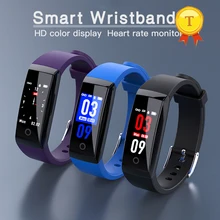 Новейший умный браслет для девочек с монитором сердечного ритма сна водонепроницаемый браслет Смарт-браслет кровяного давления умный Браслет для Android IOS