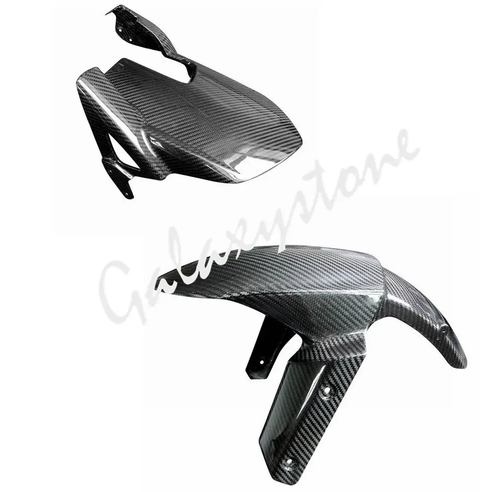 

For Kawasaki Z1000 2014-2017 Carbon Fiber Front & Rear Fender Hugger Mudguard
