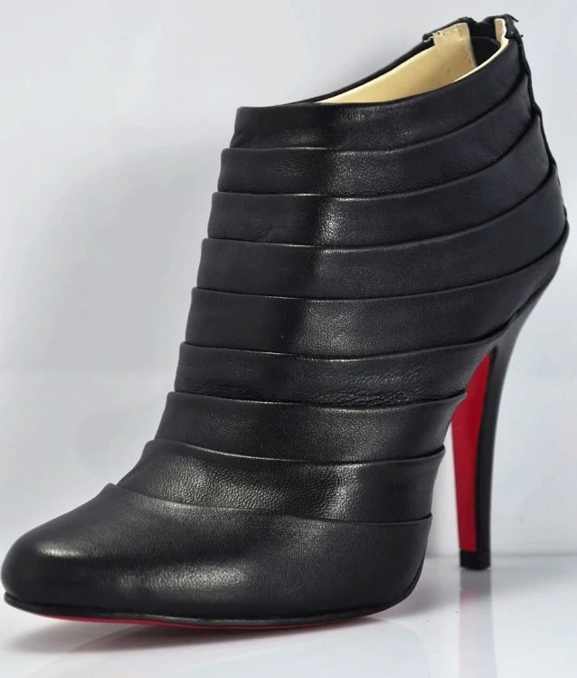 red bottom booties