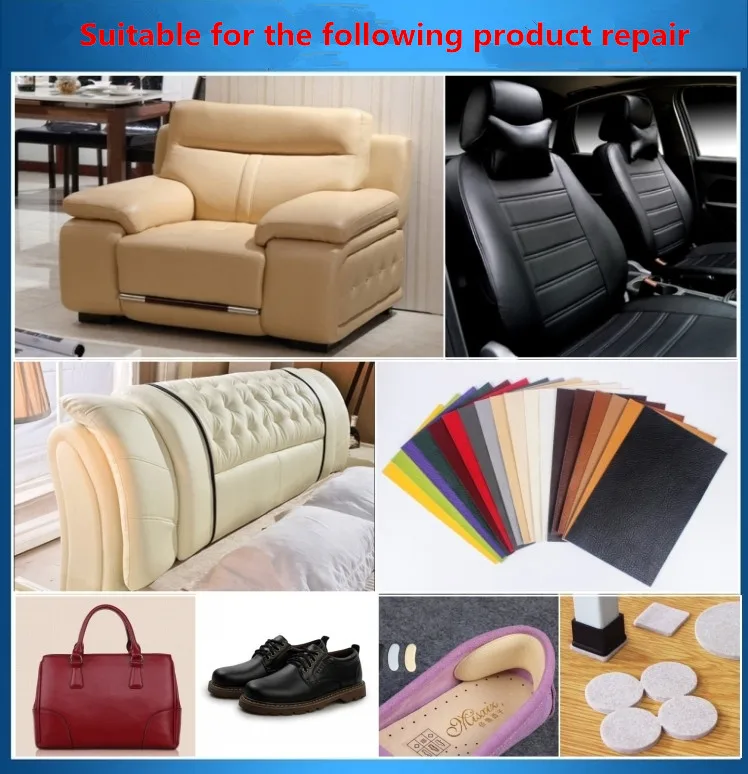 repair leather sticker patch self-adhesive for sofa seat chair bed bag fix dog bite hole 20x25cm leather sofa patches (20)