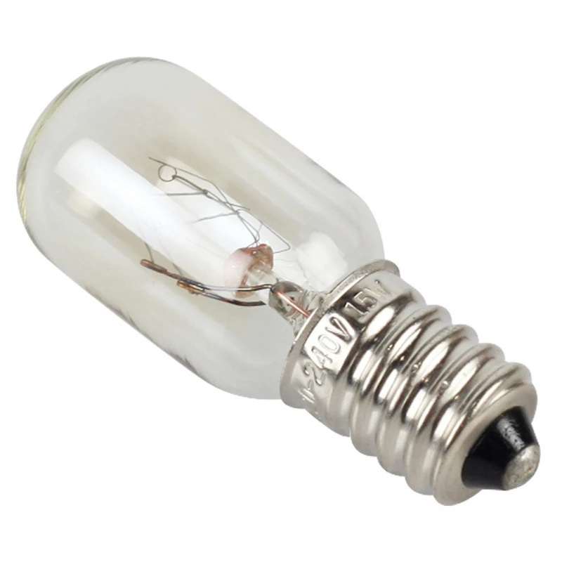 

10pcs 15W 2700K Edison Bulb Refrigerator Fridge Light Bulb Tungsten Filament Lamp Bulbs Salt Crystal