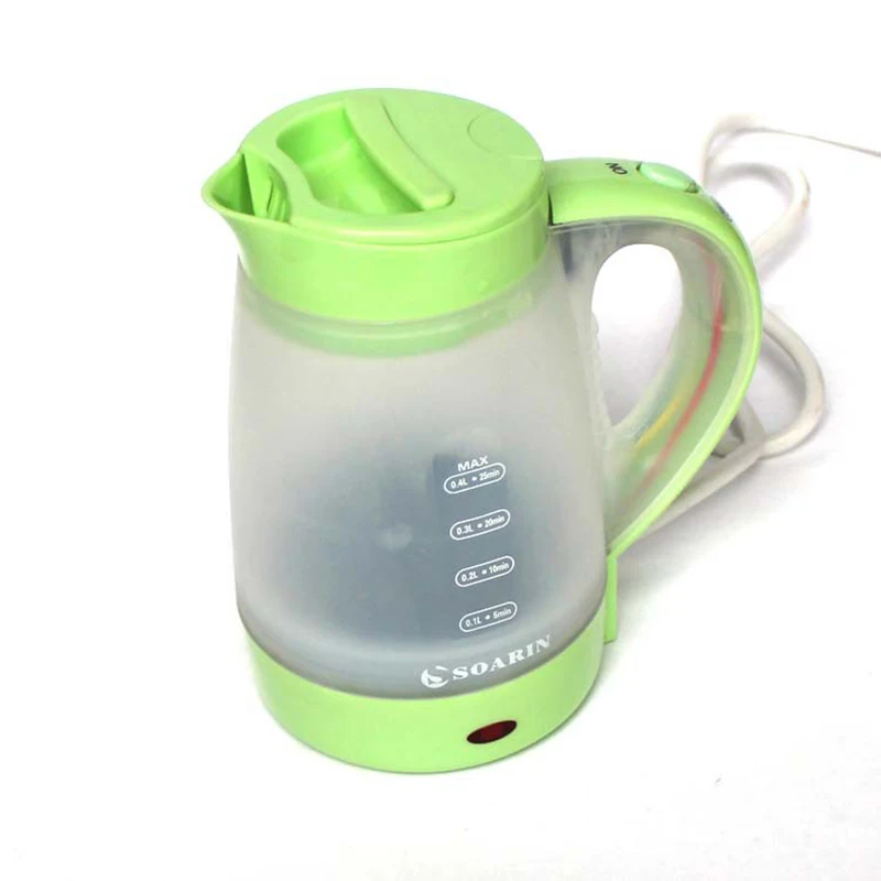 Adoolla 0.4L Mini Portable Plastic Electric Kettle Electric Water