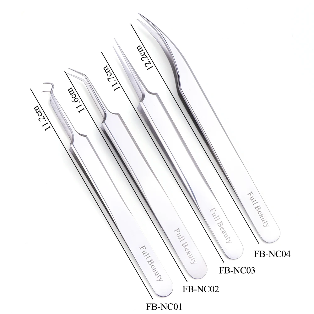 STZ 1 шт. Профессиональный пинцет для черных точек зажим для наращивания ресниц очаровательные дамские инструменты для макияжа украшения для дизайна ногтей FBNC01-04