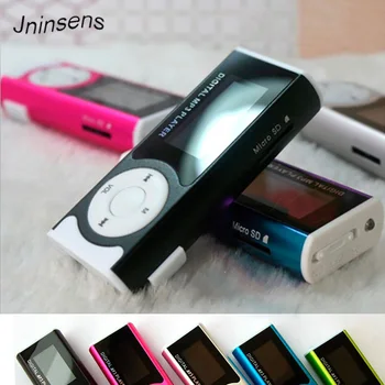 

2018 Shiny Mini USB Clip LCD Screen MP3 Media Player Support externa Micro SD for MP3/WMA Compact and stylish mp3 player