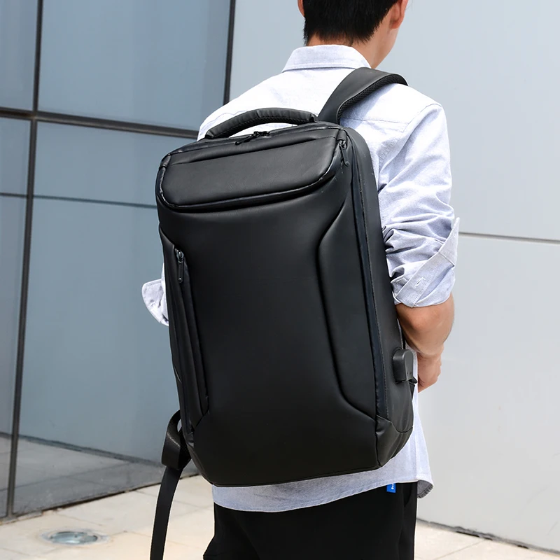 

Nylon Men Backpack Business Travel Waterproof Practical Large Capacity Usb Charging Travel Leisure Multifunctional Student Bag