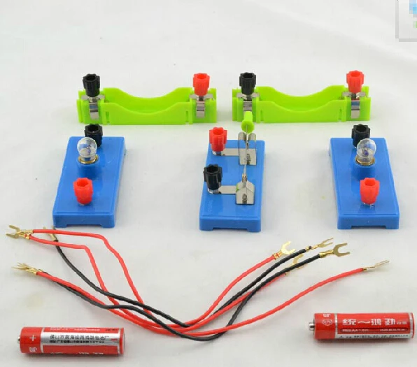 小学校の科学実験 小さなランプワイヤー 小さな電球 シリーズ回路 並列回路 Lamp Shell Lamp Gluelamp H7 Aliexpress