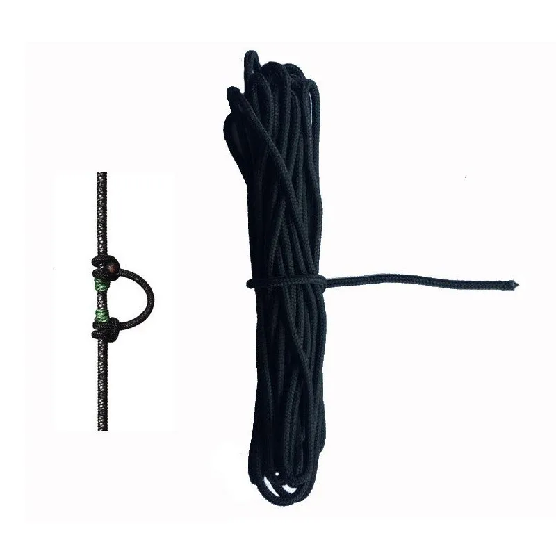 9FT Black Release Nocking D LOOP Archery Bow Rope Compound Bow