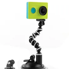 Гибкая Автомобильная присоска держатель осьминог присоска для GoPro Hero 6 5 3 4 3+ SJ4000 SJ5000 мини видеокамера