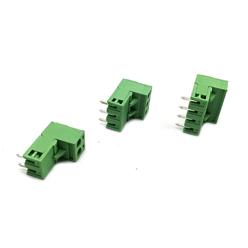 Клеммная колодка 30/50 комплектов шаг 5 08 мм 2/3/4P винт штекер в PCB 2EDGK 2EDGR Открытый