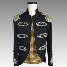 Европейский и американский стиль ночной клуб бар мужской певец ива костюм для панков костюмы ведущего волшебника сценическая одежда