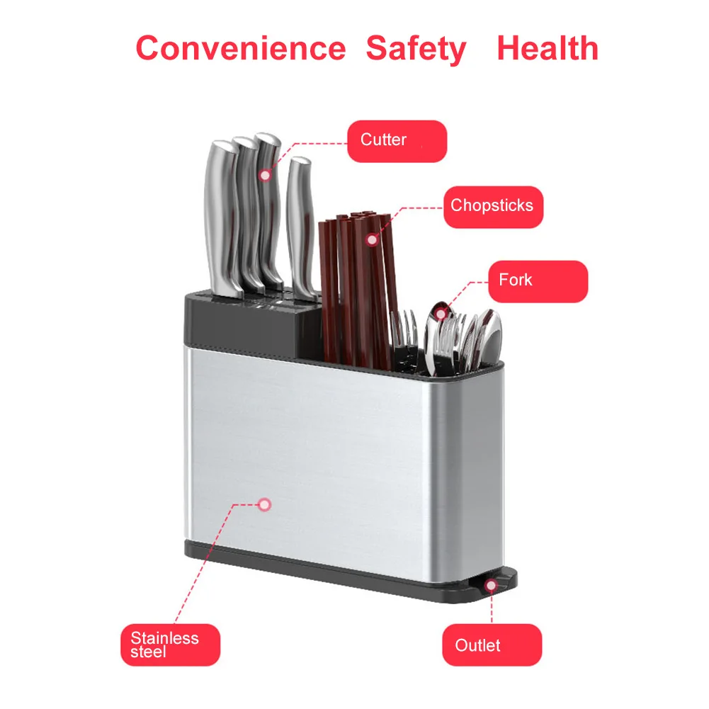 Палочки для еды режущая коробка для вилок Лопата Ложка ситечко стойка для столовых приборов для хранения кухонный стеллаж из нержавеющей стали