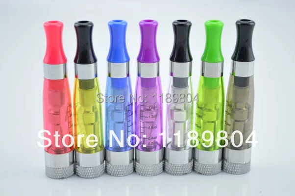 

leiqidudu 10PC CE5 Ce6 atomizer 1.6ml colorful cartomizer ego clearomizer tank rebuildable plus fit ego t ce4 plus CE5
