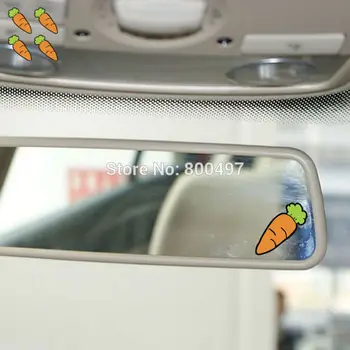 

40 x Newest Cartoon Zootopia Judy Rabbit Carrot Car Sticker Decal for Honda Chevrolet Toyota Volkswagen Tesla BMW Fiat Lada Ford