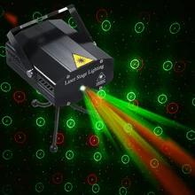 Новейший мини светодиодный светильник для дискотеки лазерный проектор рождественские украшения лазерный сценический светильник Dj звук вечерние светильник s DJ шоу Рождественский светильник