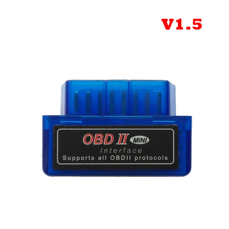 [10 шт/лот] 2012 считыватель кодов Супер Мини ELM327 Bluetooth OBD-II OBD Может DHL