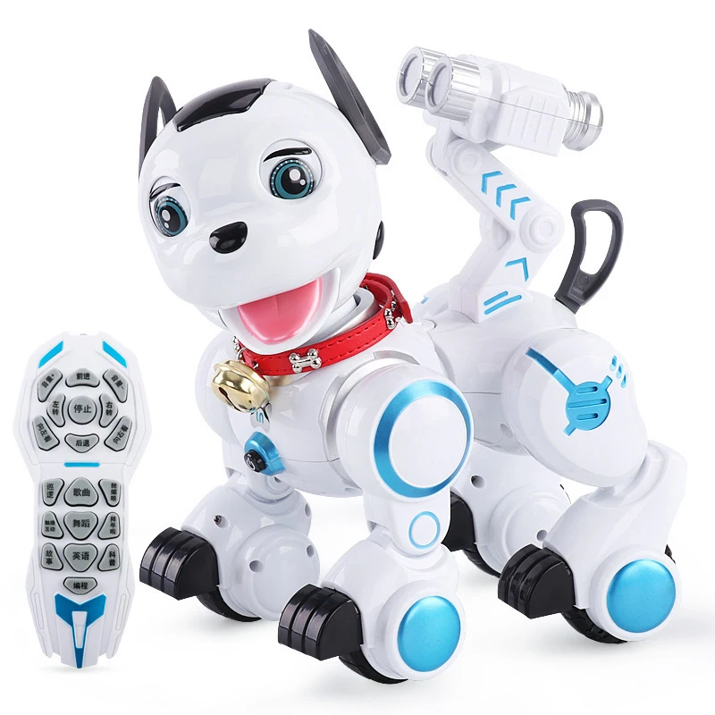2018 Дети Pet электрический RC Intellegent программирования собака K10 ходьбы музыкальные электронные машина дистанционного Управление