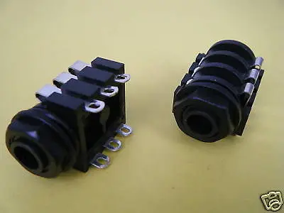

1pc Stereo Audio Point to Point Solder Harness 1/4" Female Jack Connector