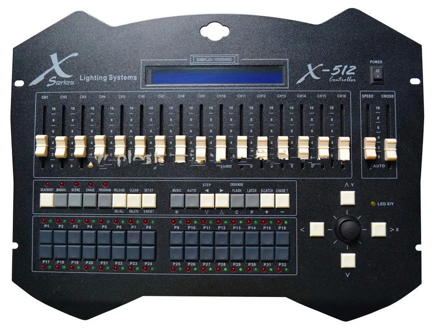 X-512A; 512 канальный DMX консоль; DMX контроллер