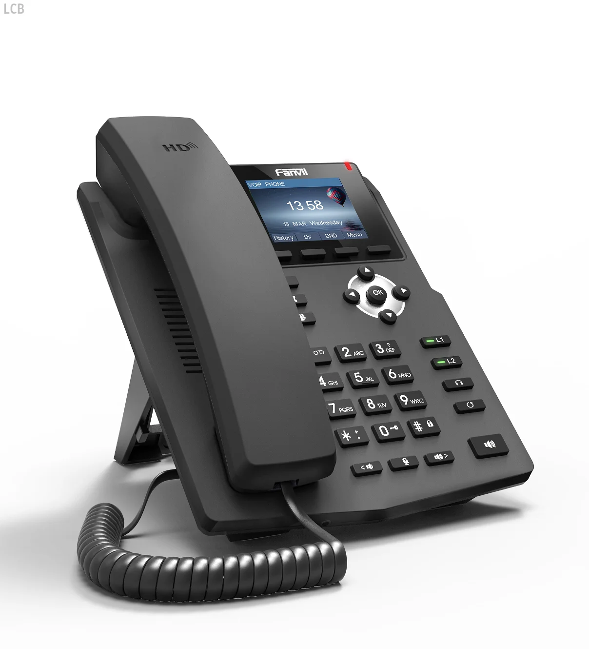 Fanvil X3S IP الهاتف SOHOIP صناعة الهاتف الهاتف 2 خطوط SIP HD صوت POE تمكين سماعة الذكية Deskphone