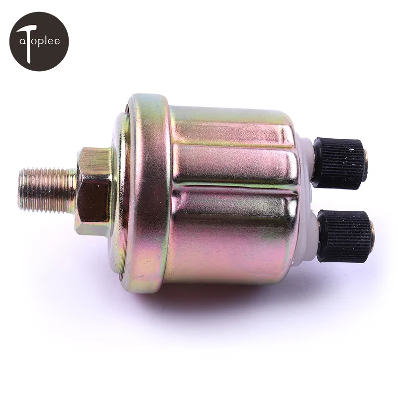 

1pcs 0-150 psi Oil Pressure Sender 10-180 ohms 1/8'' NPT Thread Two Terminals Car Auto Oil pPressure Alarm/Warning Switch