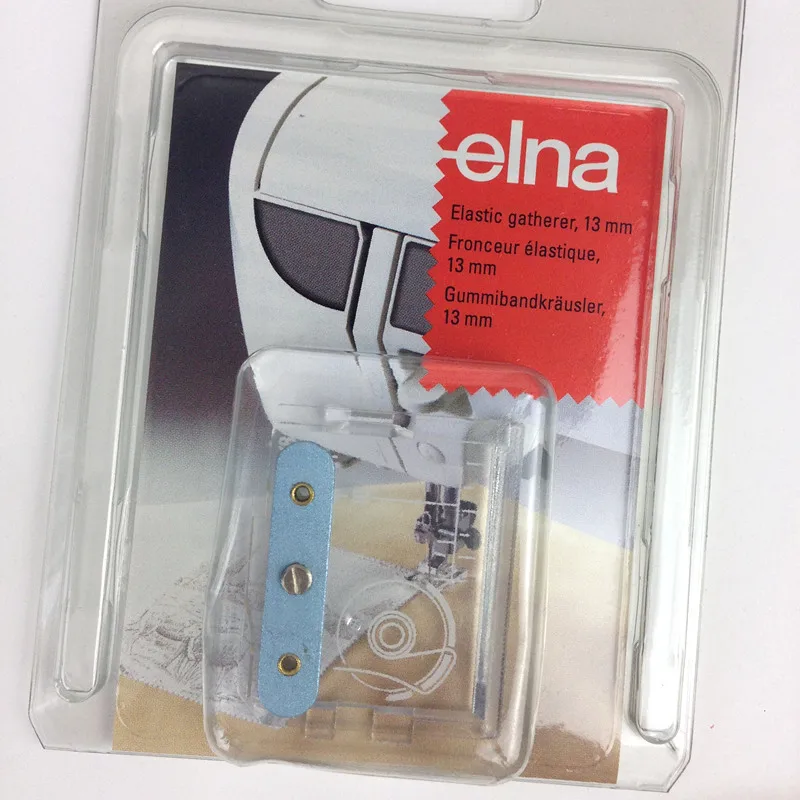 

Elna Feet & Guides : Elastic Gatherer 13mm FOR Elna Star Edition - Ref Nr : 495525-20 Elna 9600 "Haute Couture
