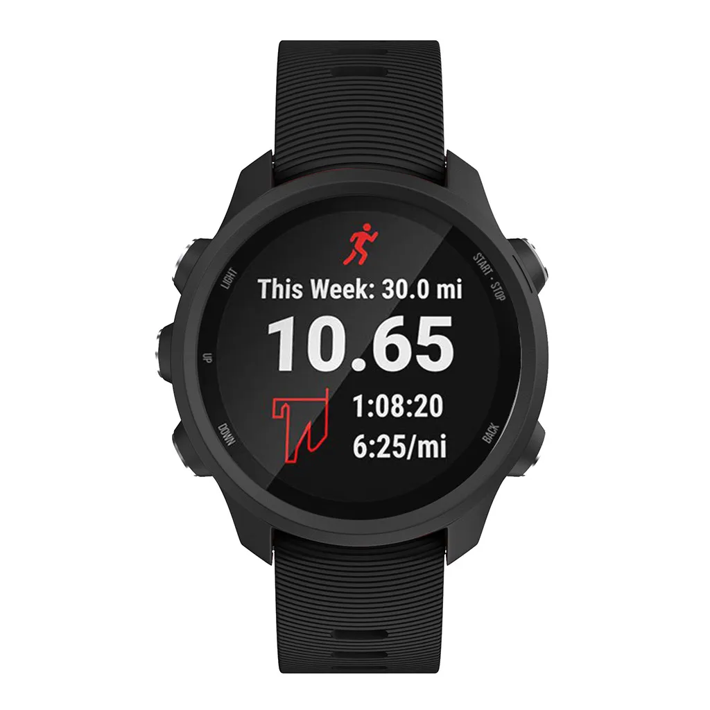 Для Garmin Forerunner 245/245 M/Vivoactive 3/Vivomove HR спортивный мягкий силиконовый сменный ремешок для часов, ремешок, запчасти для умных часов