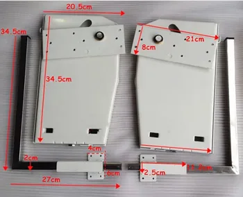 

DIY Murphy Wall Bed Mechanism with 9 Springs Bed Hardware Kit Fold Down Bed Mechanism For 1.2-1.8m bed