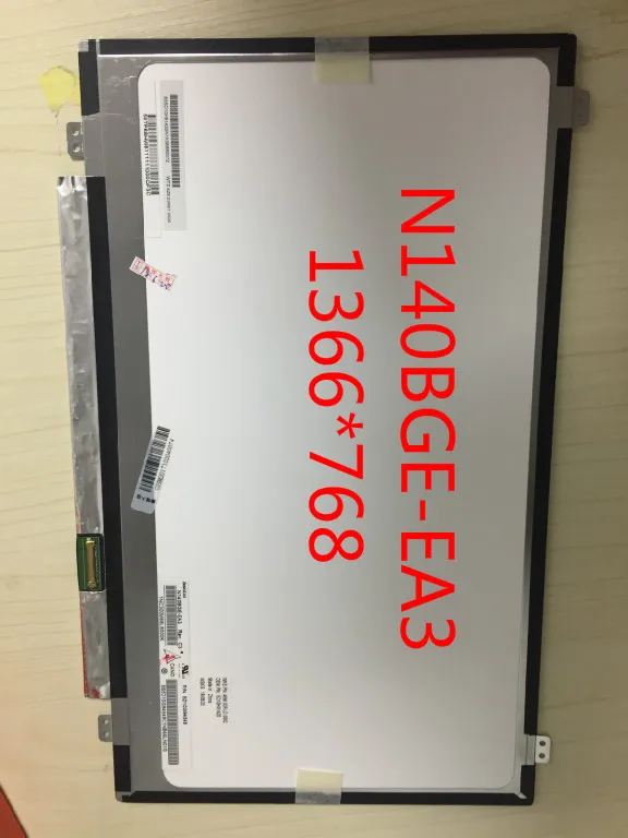 

N140BGE-EA3 LED Screen LCD Display Matirx 1366*768 EDP HD matte Original N140BGE EA3