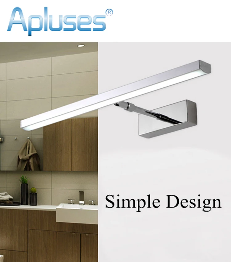 Buy 6W Stainless Steel Retractable LED Mirror Wall