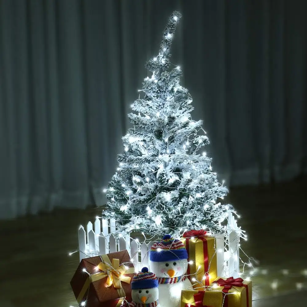 Aimkeeg 10M 20M 30M Waterproof Outdoor Light string  LED String Lamp Garden Christmas Tree Fairy Light Holiday Decoration