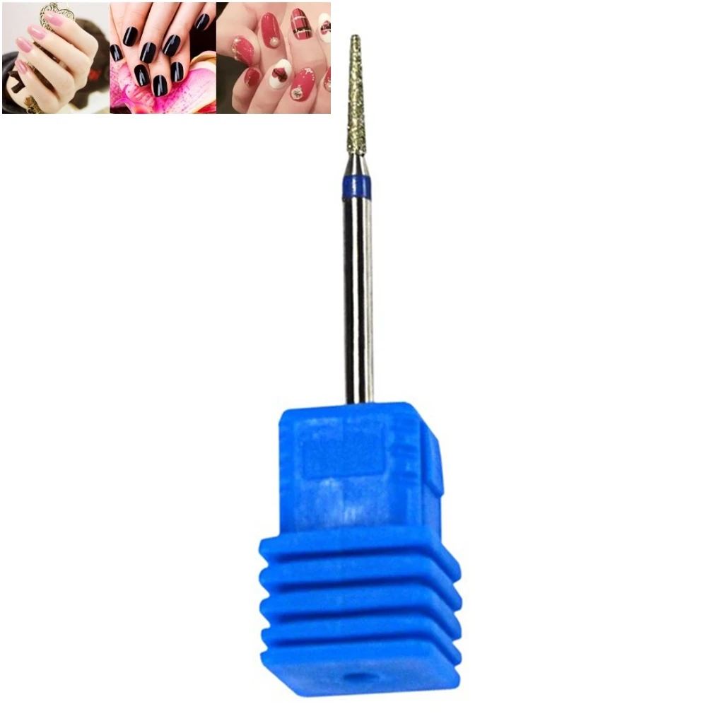 

17 Type Diamond bit 8 types electric nail art drill carbide burr milling cutter pedicure manicure polish tool Random