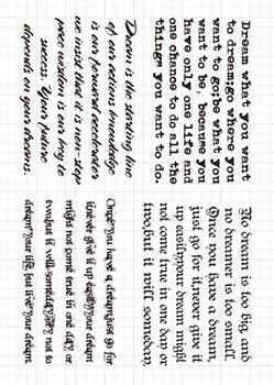 

ZFPARTY My Dream Transparent Clear Silicone Stamp/Seal for DIY scrapbooking/photo album Decorative card making