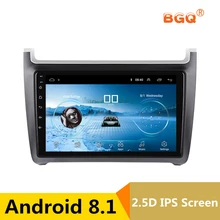 10 1 Android Car DVD Multimedia Player font b GPS b font For vw polo 2011