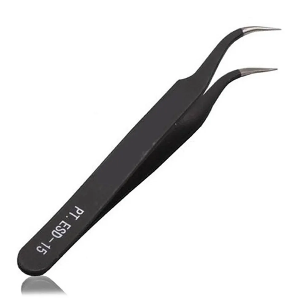 

Anti-static Tweezers Stainless Steel Elbow Nipper Picking