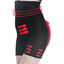 Женские Корректирующие шорты с завышенной талией, тренажер, Корректирующее белье для тела, gaine amincissante femme butt lifter d90514