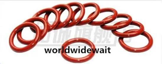 10pcs 2.4mm Thickness Red O Ring Oil Seal 34/35/36/38/40/42/44/45/46mm Outer Dia | Обустройство дома