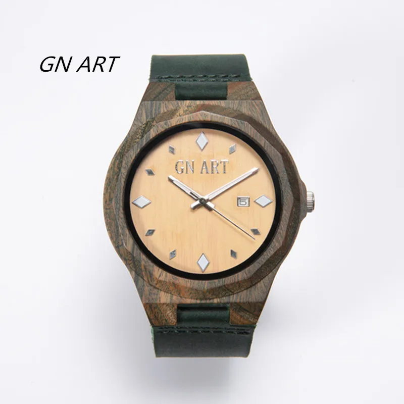

GNART Wooden Watch Custom-made Christmas Gift Handmade for Men | Special 2018 Gift man Watch Relog Hombre
