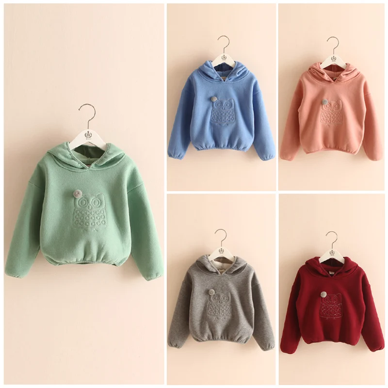 

Free shipping,springtime,Hot sale girls clothing ,baby girls Thick T-shirts,owl,pullover,Tops,Tees,Casual,Fashion,Kids wear