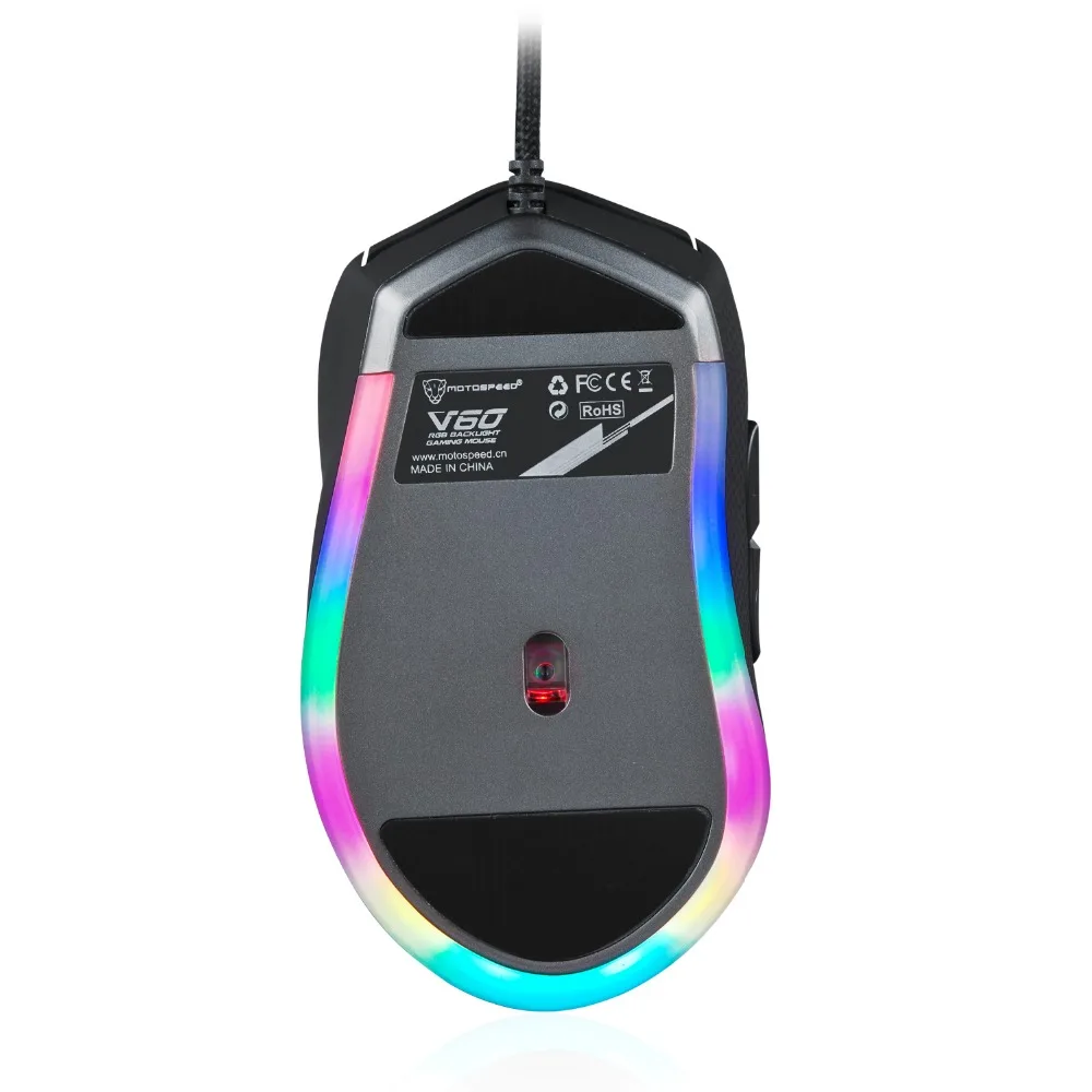 Motospeed V60 мышь 5000 dpi Проводная игровая 7 клавиш компьютерная периферийная техника