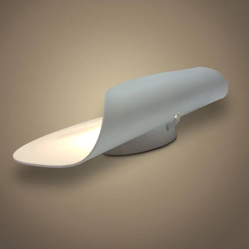Minimalism LED Wall Mounted Lamp Painted Metal Round Iron LED Wall Light Contemporary Modern Wall sconce Lamp Bedside Light Study Room  (3)