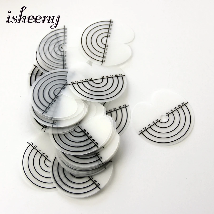 25pcs Hair Extension Heat Scale Protector Shields Hair Extension Tool Part Skull Protector for Fusion Hair Extensio