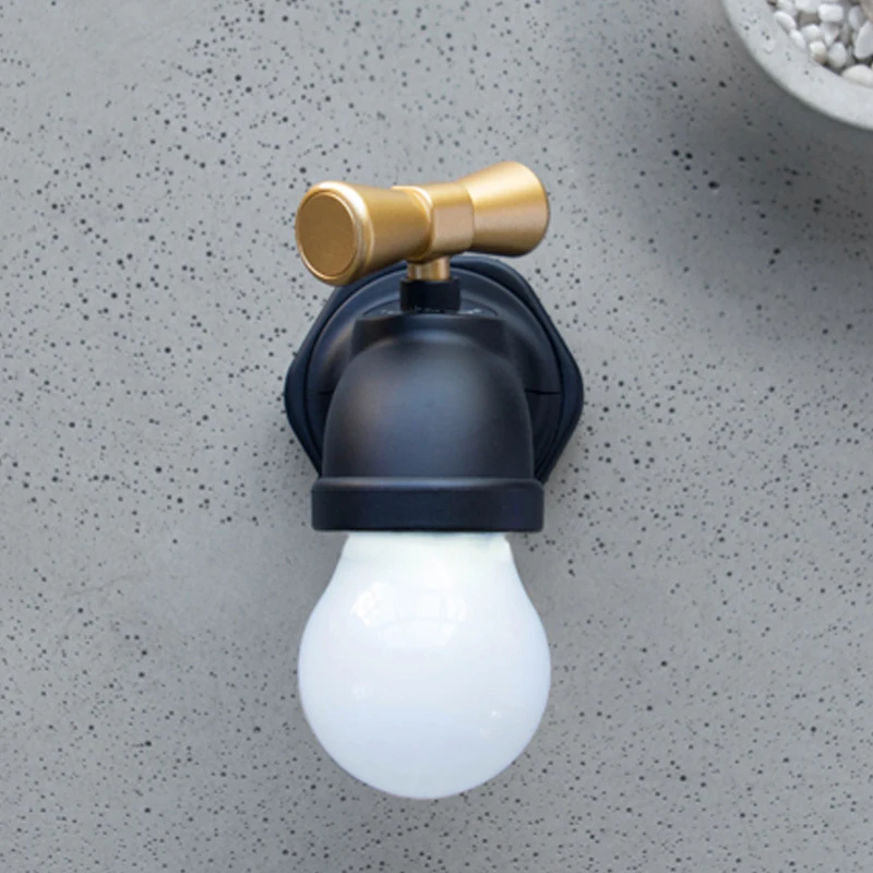 JAXLONG светодиодный кран Форма креативный простой дизайн Голосовое управление Ночной свет многоцелевой зарядки ванная комната Сад Крытый