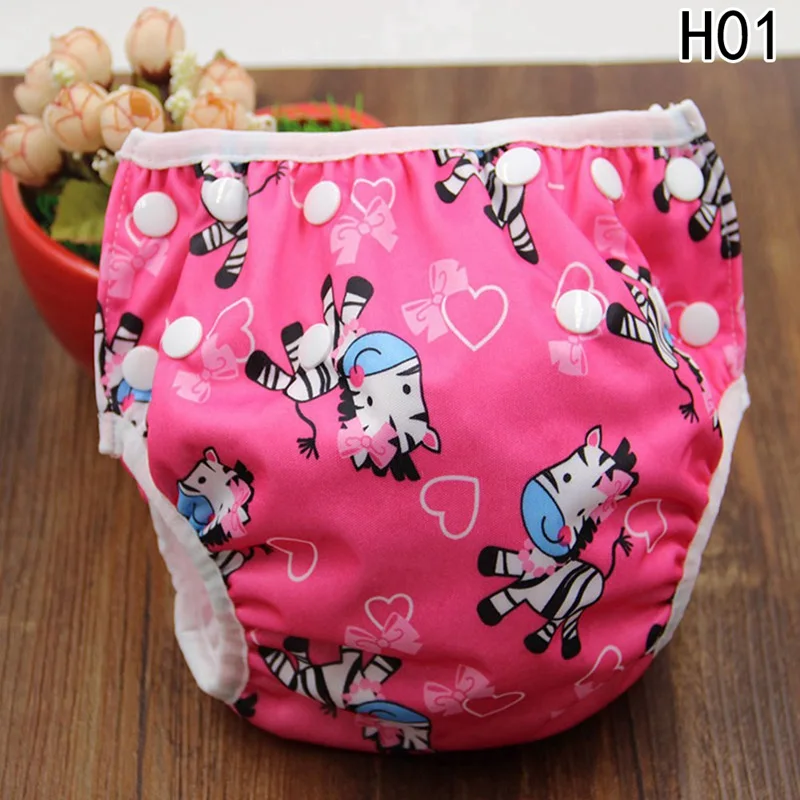

2018 Baby Swim Diaper Waterproof Baby Swimwear Leakproof Newborn Swim Diaper Reusable Baby Swimming Nappies