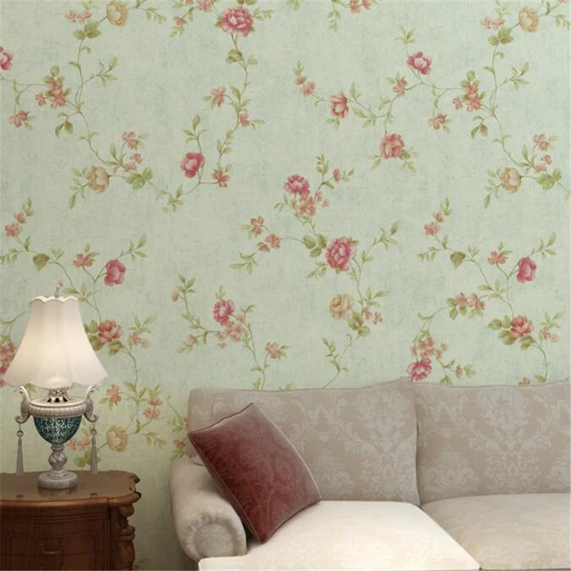 Modern Style Wallpaper Vintage Bedroom Wall Sticke Small Flower Modern Style Wallpaper Vintage Bedroom Wall Sticke Small Flower Living Room Sofa Background Roll