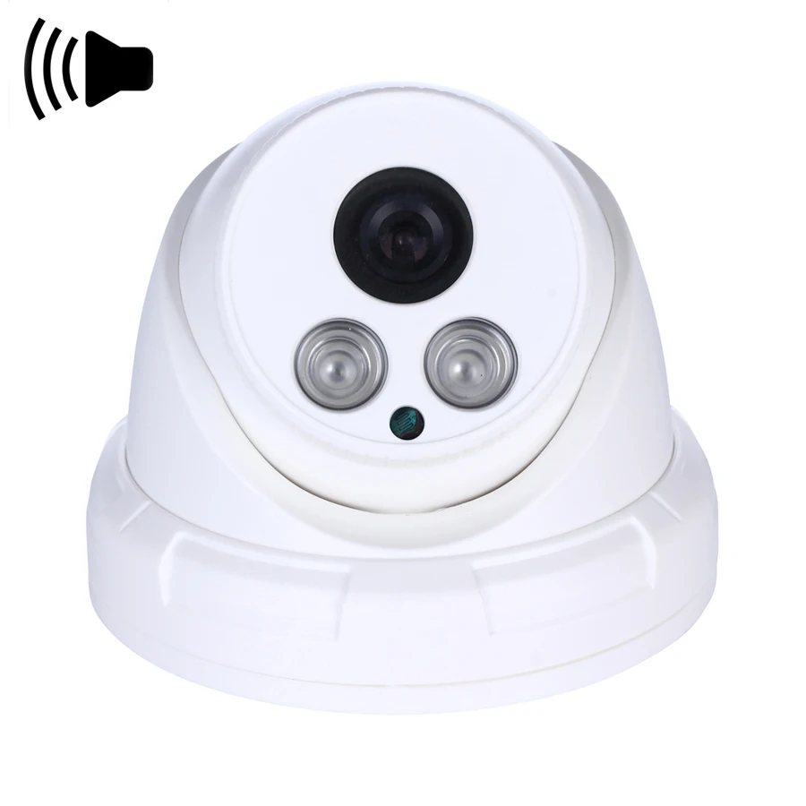 Ip камера Hamrolte ONVIF Hi3518E 1080P 2 8 мм широкоугольная купольная внутренняя ночного