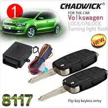 Flip key for Volkswagen vw #31 Polo Bora Keyless Entry System car remote Central Door Lock locking CHADWICK 8117 Accessories