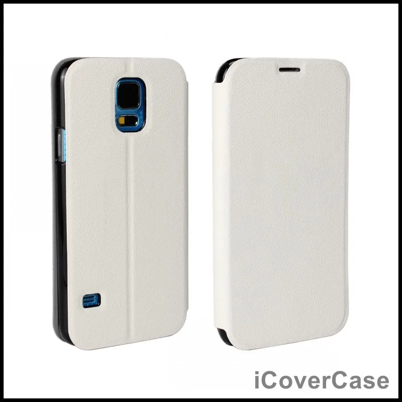Чехол для samsung Galaxy S5 Neo, чехол-книжка из искусственной кожи, чехол для samsung S5 G900, кошелек, чехол для телефона s Funda Capa Hoesje Carcasa Etui - Цвет: Белый
