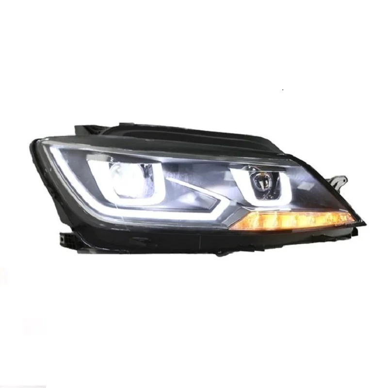 

Styling Daytime Side Turn Signal Automovil Running Accessory Led Drl Headlights Car Lights Assembly For Volkswagen Lamando