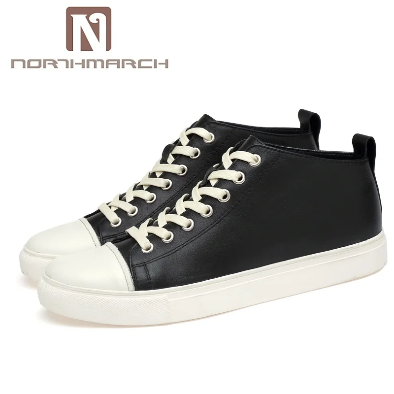 

NORTHMARCH Men Shoes Genuine Leather New Design Outdoor Men Casual Shoes Breathable Sneakers Men Walking Shoes Zapatillas